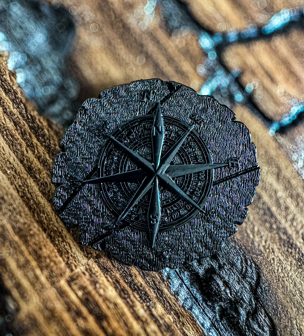 The Wayfinder Totem Doubloon - Blackened.