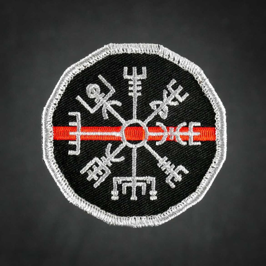 The WayFinder Patch - 1st Responder Thin Red Line